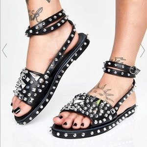 Atomic Alpha Gladiator Sandals Dollskill NOT WORN